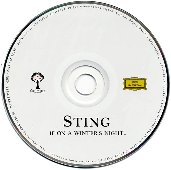 Sting - If On A Winter's Night... (CD, Album, Gat) - Image 3