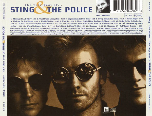 Sting & The Police - The Very Best Of... Sting & The Police (CD, Comp, RM) - Image 2