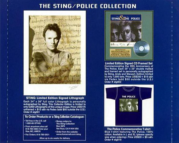 Sting & The Police - The Very Best Of... Sting & The Police (CD, Comp, RM) - Image 4