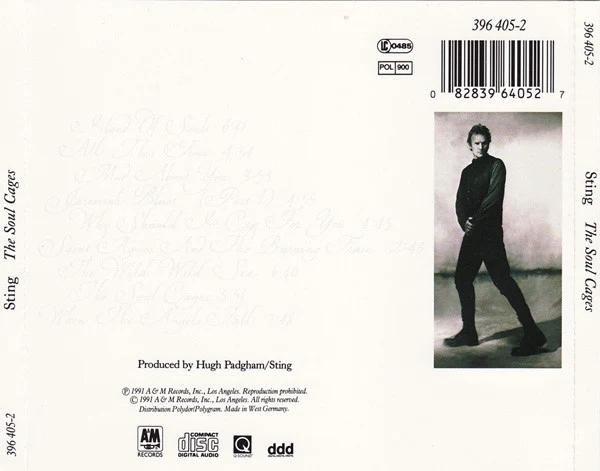 Sting - The Soul Cages (CD, Album) - Image 2