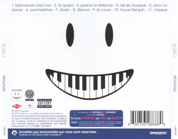 Stromae - Cheese (CD, Album, Enh) - Image 3