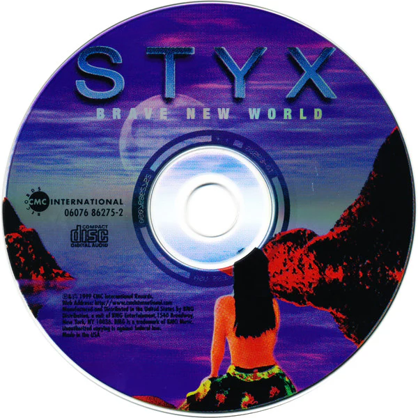 Styx - Brave New World (CD, Album) - Image 3