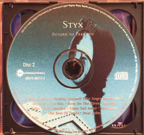 Styx - Return To Paradise (2xCD, Album) - Image 5