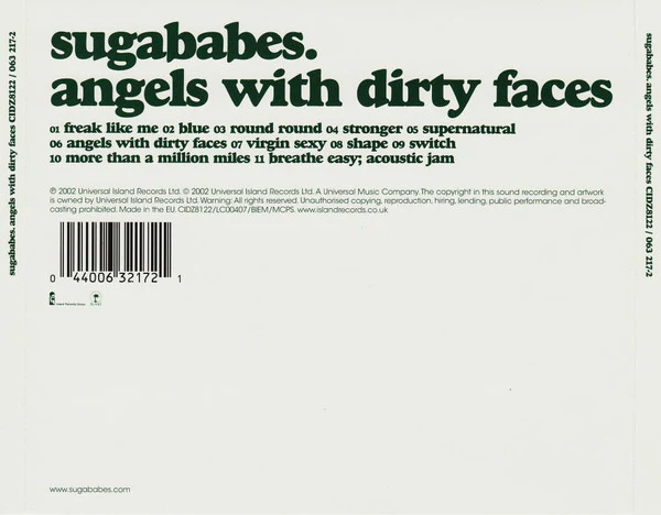 Sugababes - Angels With Dirty Faces (CD, Album) - Image 2