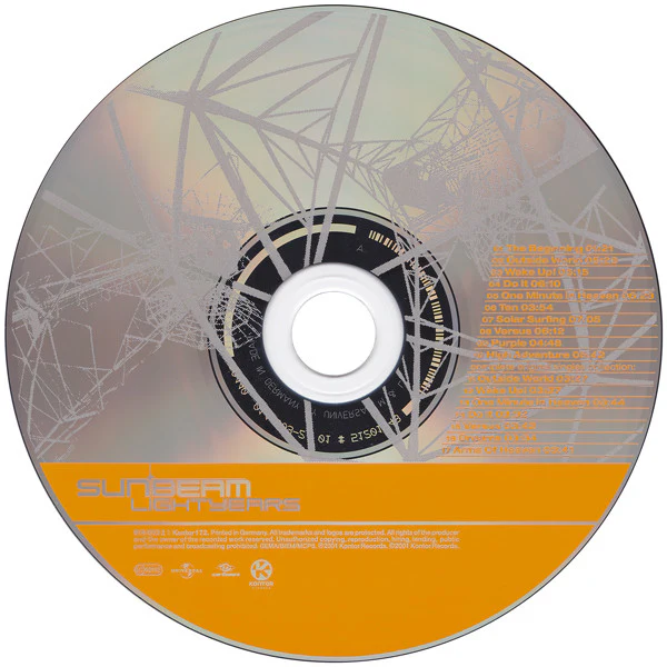 Sunbeam - Lightyears (CD, Album, Comp, P/Mixed) - Image 4
