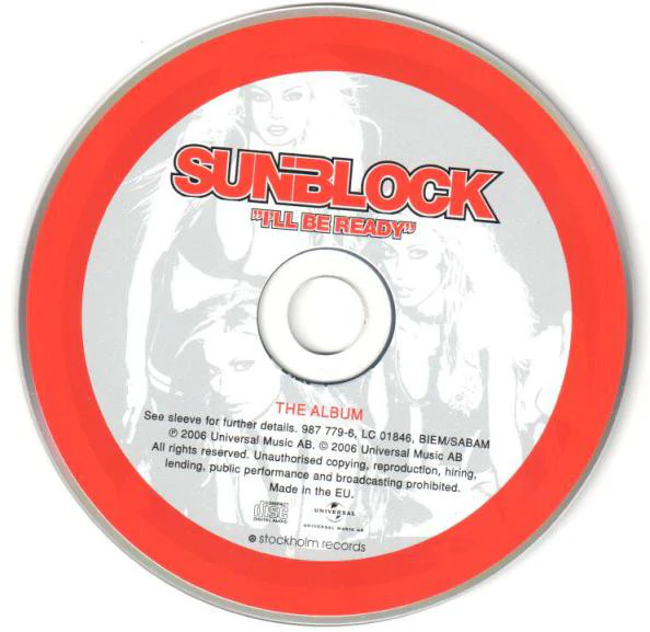 Sunblock (2) - I'll Be Ready (CD, Album) - Image 3
