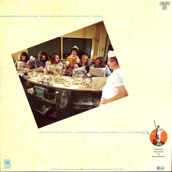 Supertramp - Breakfast In America (LP, Album) - Image 2