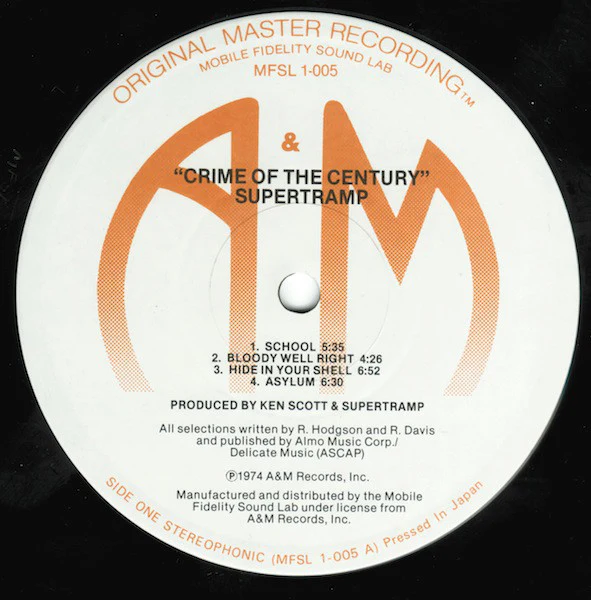 Supertramp - Crime Of The Century (LP, Album, Ltd, RE, RM) - Image 3