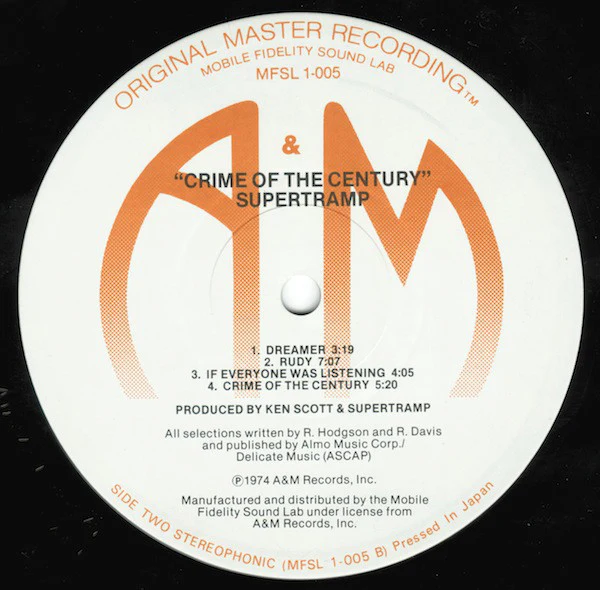 Supertramp - Crime Of The Century (LP, Album, Ltd, RE, RM) - Image 4