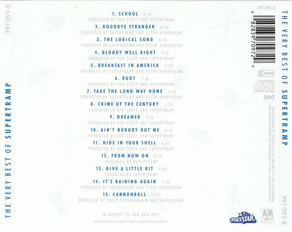 Supertramp - The Very Best Of Supertramp (CD, Comp) - Image 3