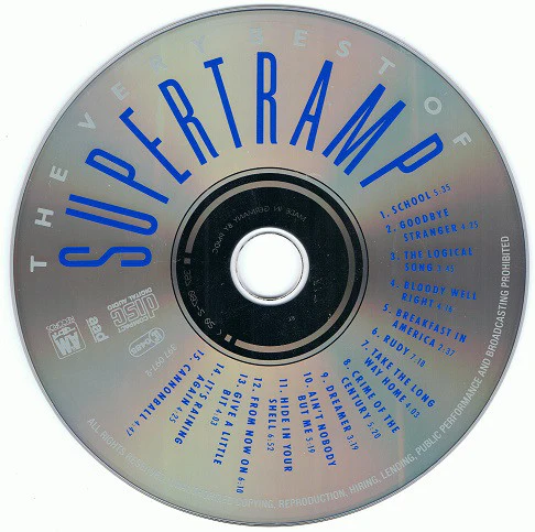 Supertramp - The Very Best Of Supertramp (CD, Comp) - Image 4
