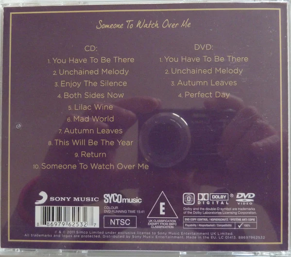 Susan Boyle - Someone To Watch Over Me (CD, Album + DVD-V, NTSC + S/Edition) - Image 4