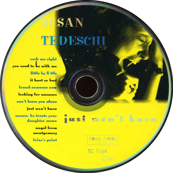 Susan Tedeschi - Just Won't Burn (CD, Album) - Image 3