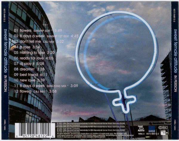 Sweet Female Attitude - In Person (CD, Album) - Image 2