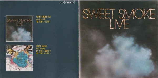 Sweet Smoke - Sweet Smoke Live (CD, Album, RE) - Image 4