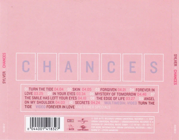 Sylver - Chances (CD, Album, Enh) - Image 2