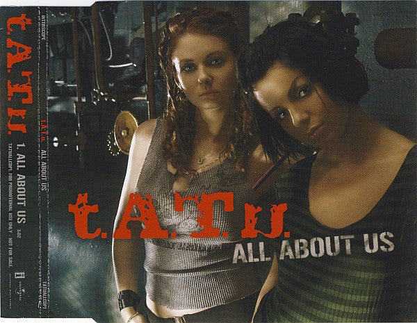 t.A.T.u. - All About Us (CD, Single, Promo)