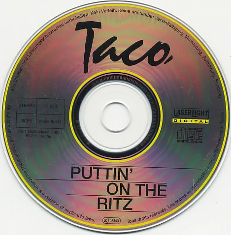 Taco - Puttin' On The Ritz (CD, Comp) - Image 3