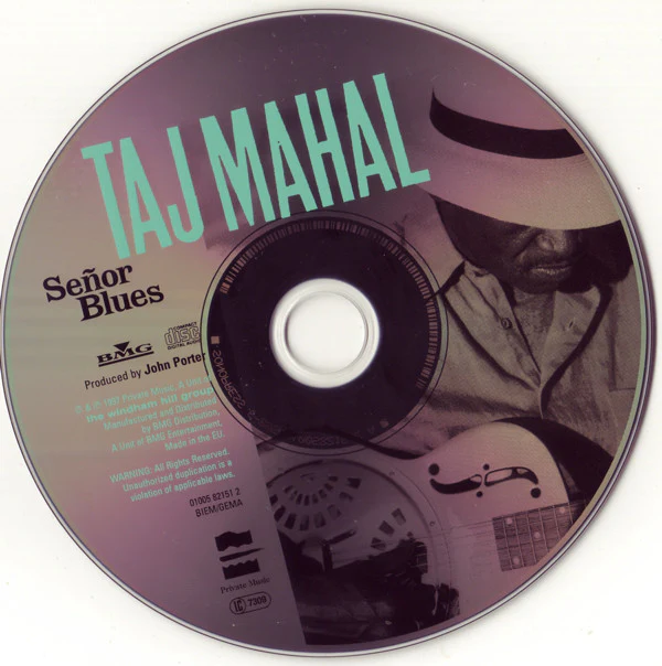 Taj Mahal - Señor Blues (CD, Album) - Image 3