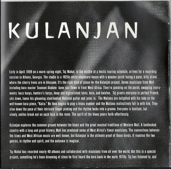 Taj Mahal / Toumani Diabate* - Kulanjan (CD, Album, Sli) - Image 5