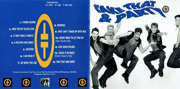 Take That - Take That & Party (CD, Album, RE) - Image 3