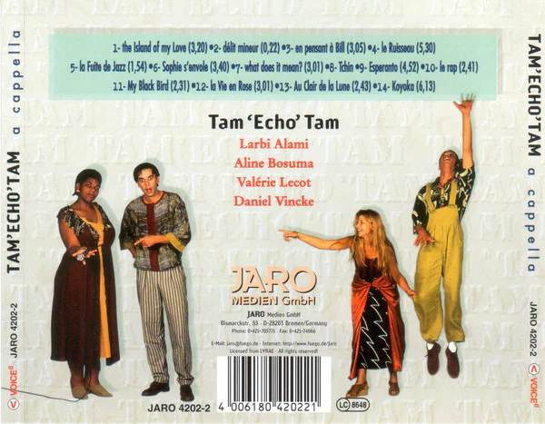 Tam 'Echo' Tam* - A Cappella (CD, Album) - Image 2