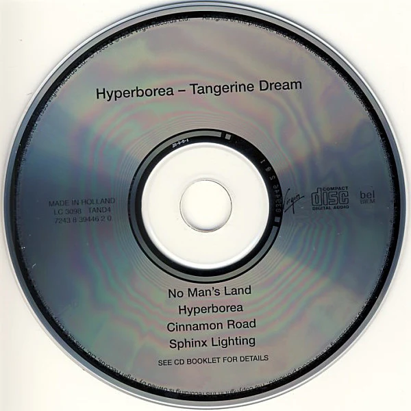 Tangerine Dream - Hyperborea (CD, Album, RE, RM) - Image 3