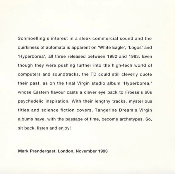 Tangerine Dream - Rubycon (CD, Album, RE, RM) - Image 5