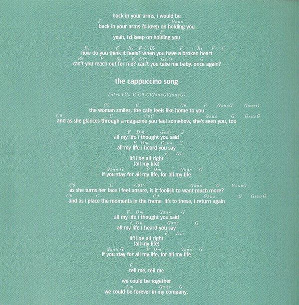 Tanita Tikaram - The Cappuccino Songs (CD, Album) - Image 5