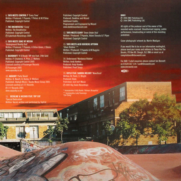 Tayo - These Are The Breaks (CD, Comp, Mixed) - Image 5