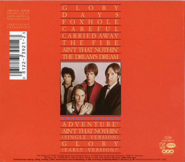 Television - Adventure (CD, Album, RE, RM, Gat) - Image 2