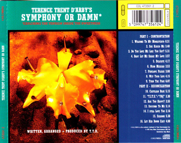 Terence Trent D'Arby - Terence Trent D'Arby's Symphony Or Damn* (CD, Album, RE) - Image 2