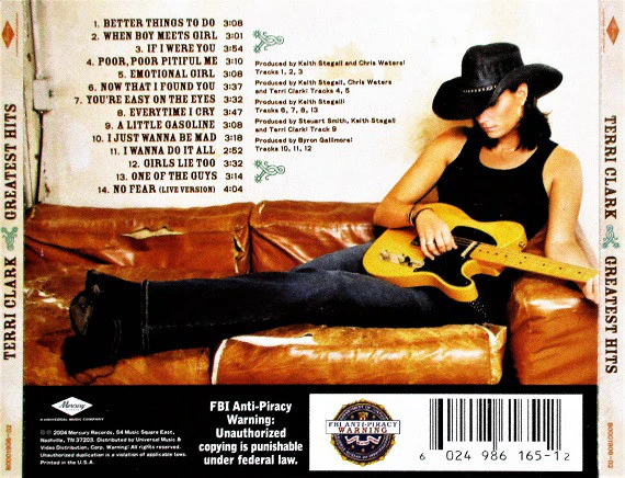 Terri Clark - Greatest Hits (1994-2004) (HDCD, Comp) - Image 2