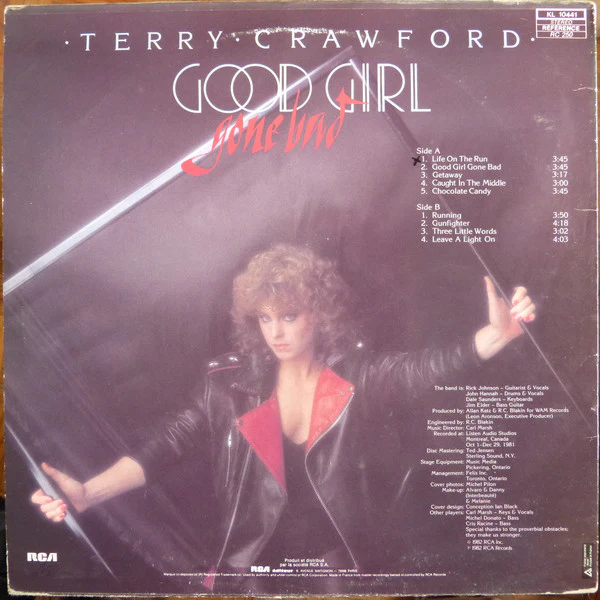 Terry Crawford - Good Girl Gone Bad (LP, Album) - Image 2