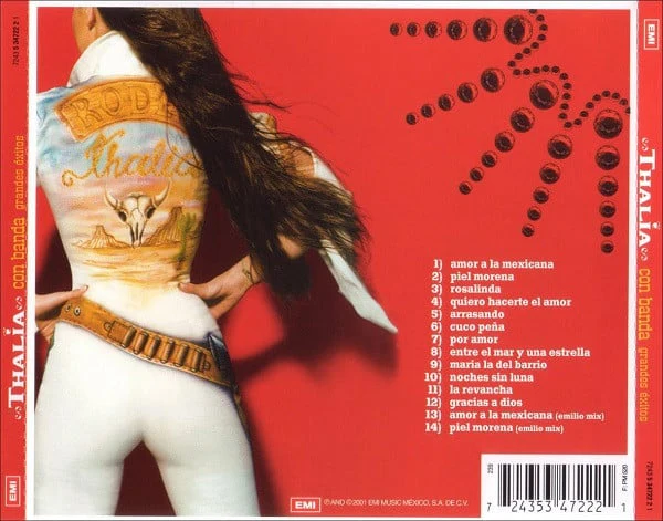 Thalia Con Banda* - Grandes Éxitos (CD, Album) - Image 2