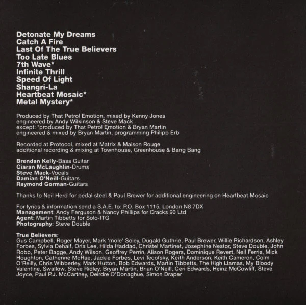 That Petrol Emotion - Fireproof (CD, Album) - Image 4