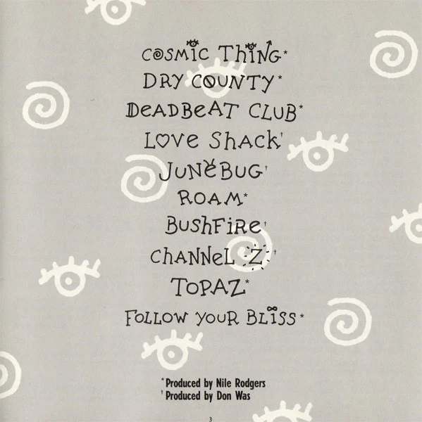 The B-52's - Cosmic Thing (CD, Album, RP) - Image 4