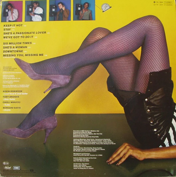 The B.B. & Q. Band* - Six Million Times (LP, Album) - Image 2