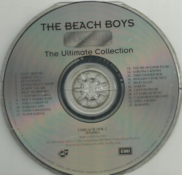 The Beach Boys - Platinum - The Ultimate Collection (CD, Comp) - Image 3