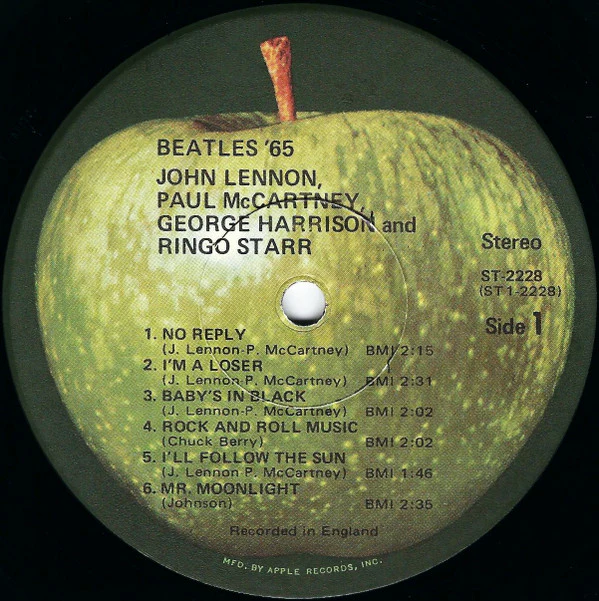 The Beatles - Beatles '65 (LP, Album, RE, Win) - Image 3