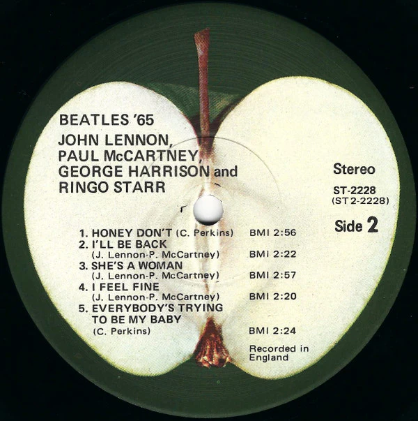 The Beatles - Beatles '65 (LP, Album, RE, Win) - Image 4