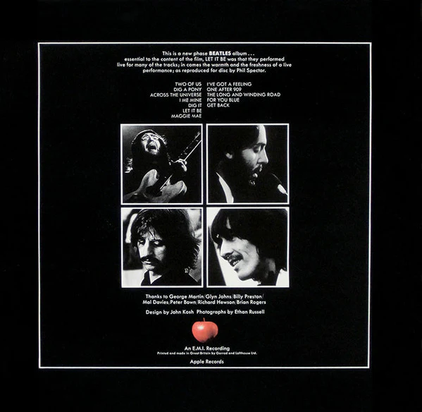 The Beatles - Let It Be (LP, Album, Red) - Image 2