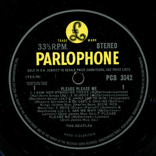 The Beatles - Please Please Me (LP, Album, 5th) - Image 3