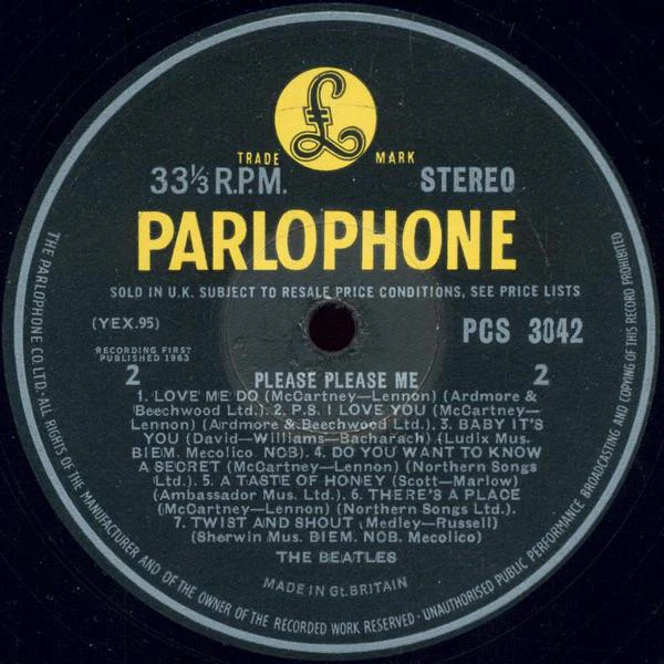 The Beatles - Please Please Me (LP, Album, 5th) - Image 4