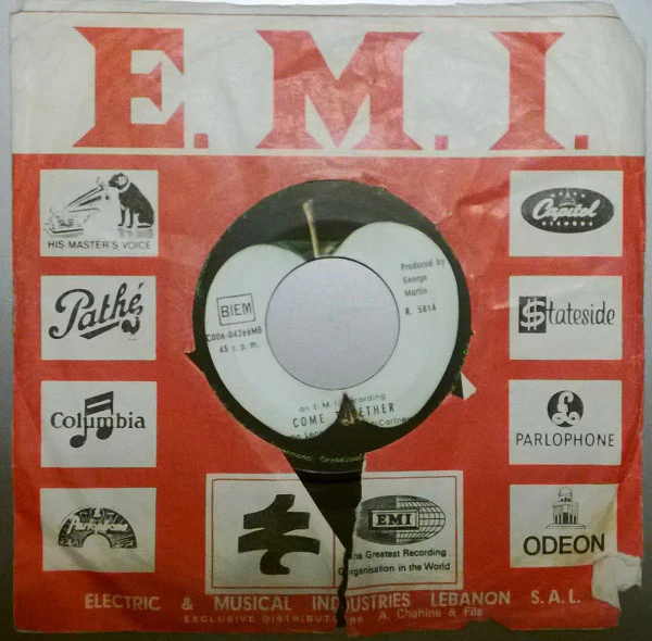 The Beatles - Something / Come Together (7", Single)