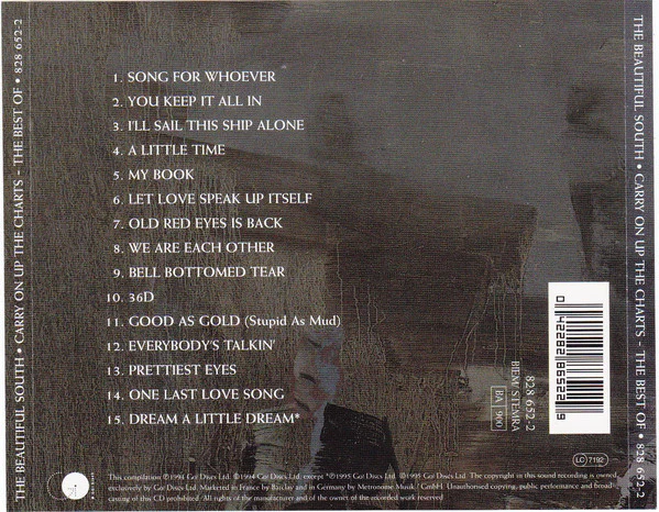The Beautiful South - Carry On Up The Charts (The Best Of The Beautiful South) (CD, Comp, RE) - Image 2