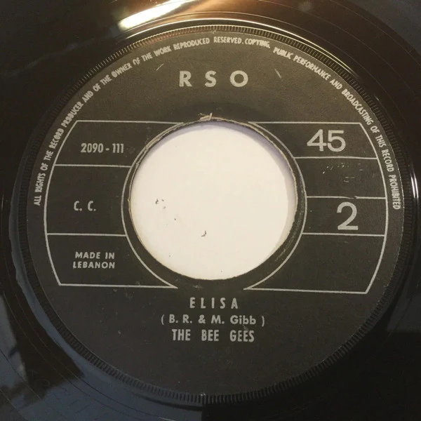 The Bee Gees* - Wouldn't I Be Someone / Elisa (7", Single) - Image 2