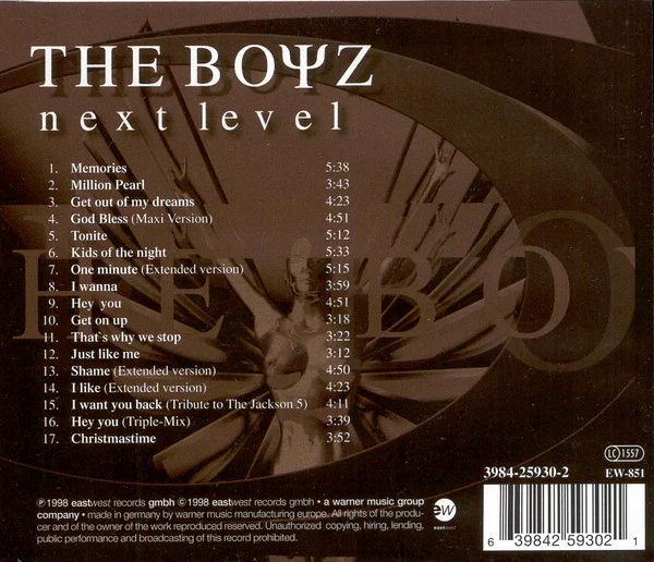 The Boyz (2) - Next Level (CD, Album) - Image 3