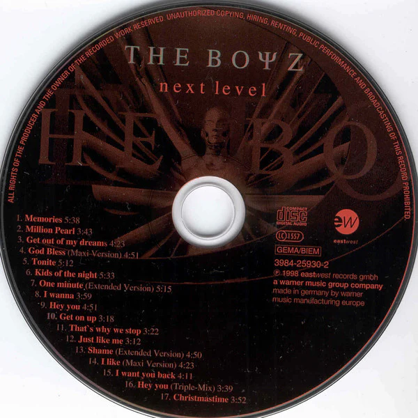 The Boyz (2) - Next Level (CD, Album) - Image 4