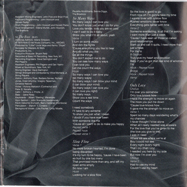 The Braxtons - So Many Ways (CD, Album) - Image 4
